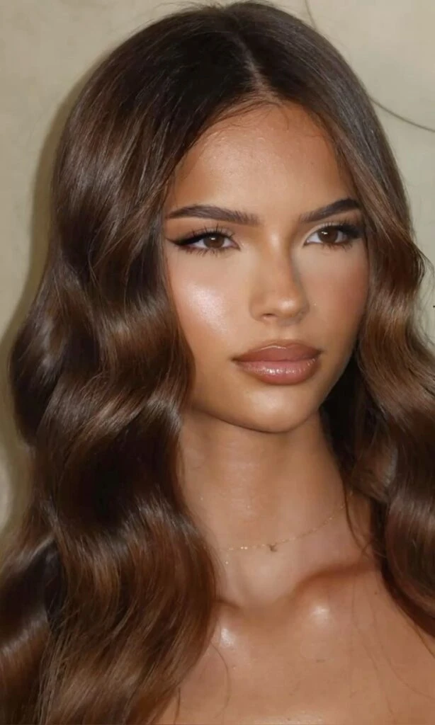 Es un make up impecable y sin excesos.