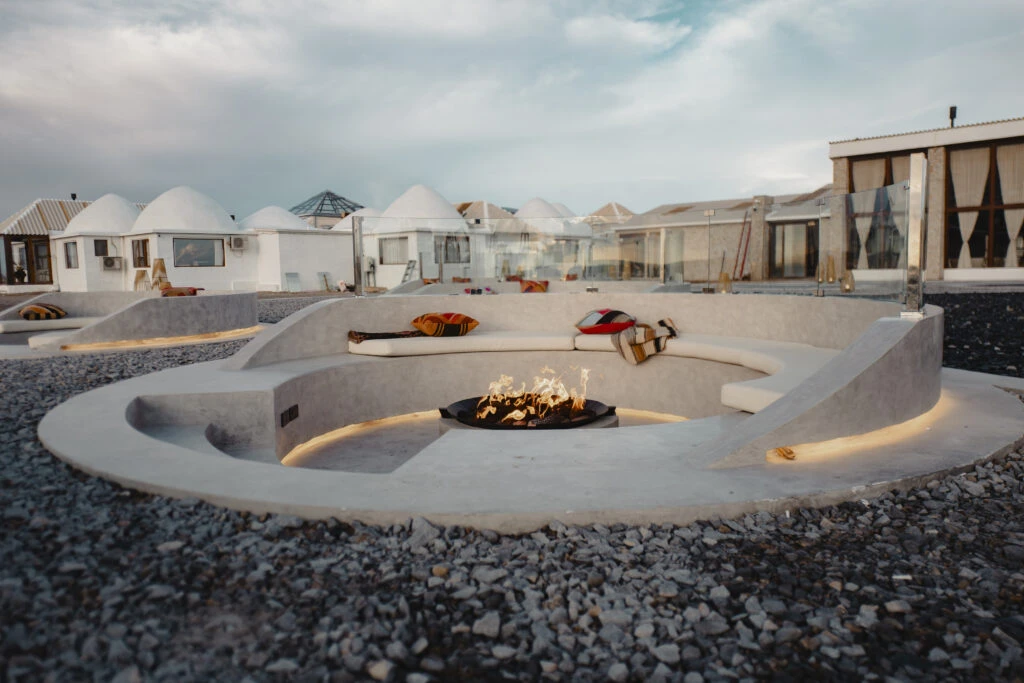 El parque temático en el Salar de Uyuni