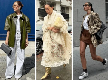 9 looks de media estación con las tendencias del street style europeo
