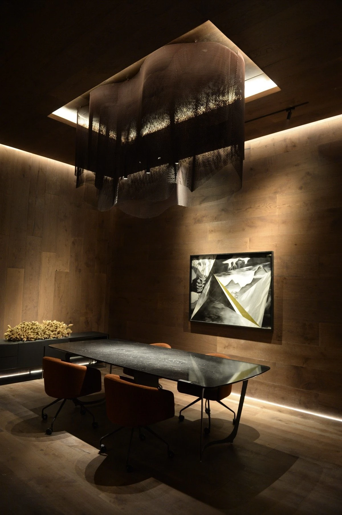 El escritorio de Estudio Moraschi en Casa FOA 2025. 