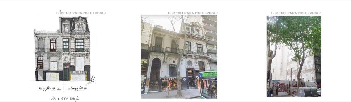 arquitecturas porteñas demolidas o en riesgo de demolición. 