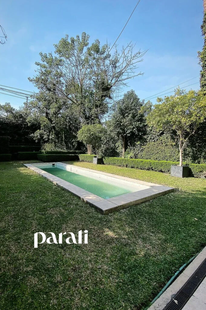 Casa de Pampita en Barrio Parque