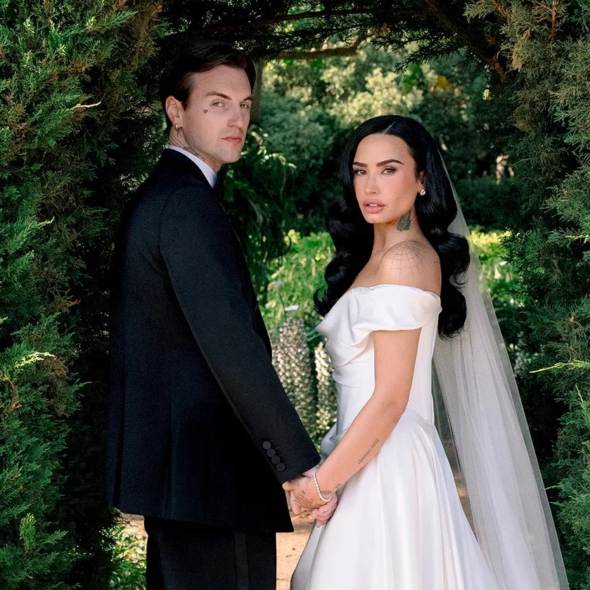 Demi Lovato se casó en mayo. Foto: IG