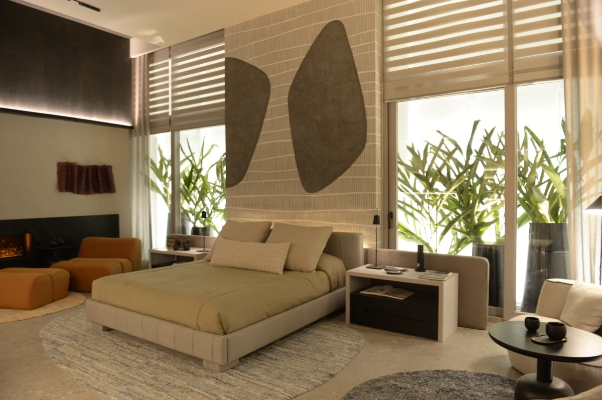 El cuarto de hotel de Viviana Melamed en Casa FOA 2025 en Madero Harbour.