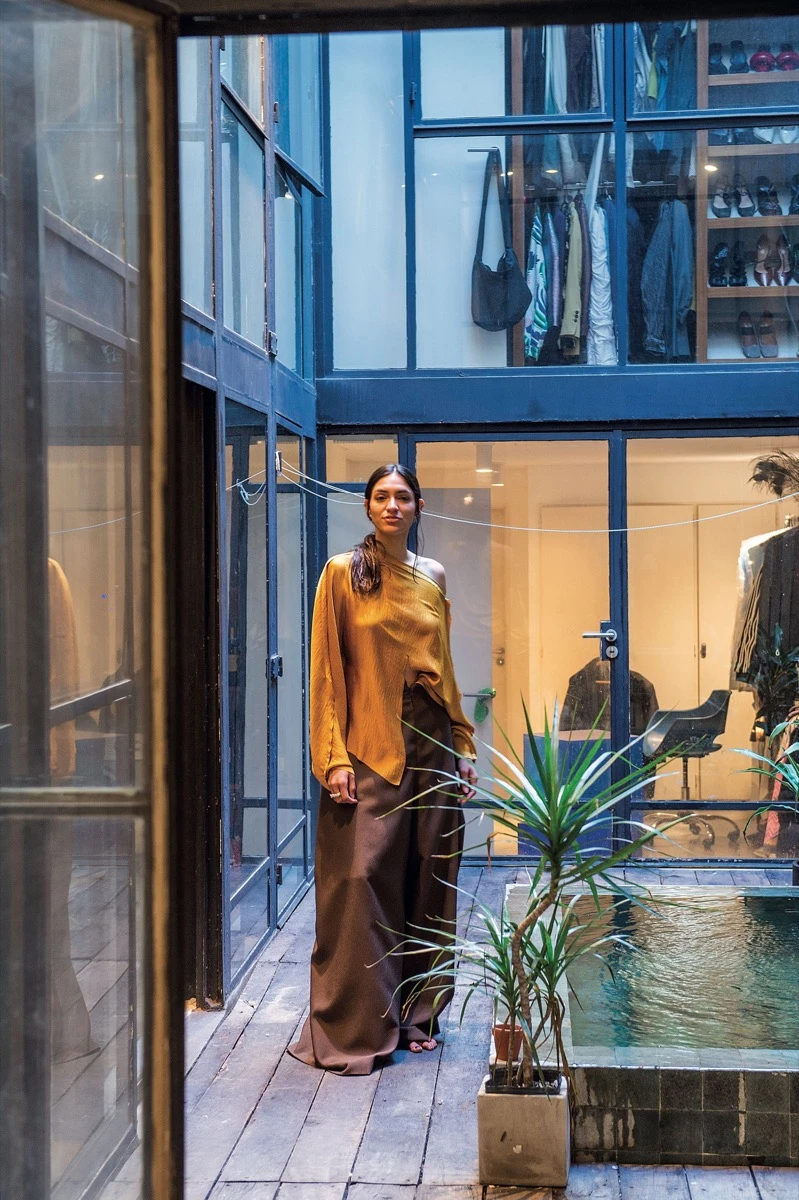 Lula Gallo, influencer, modelo y emprendedora, en su hogar en el mundo. 