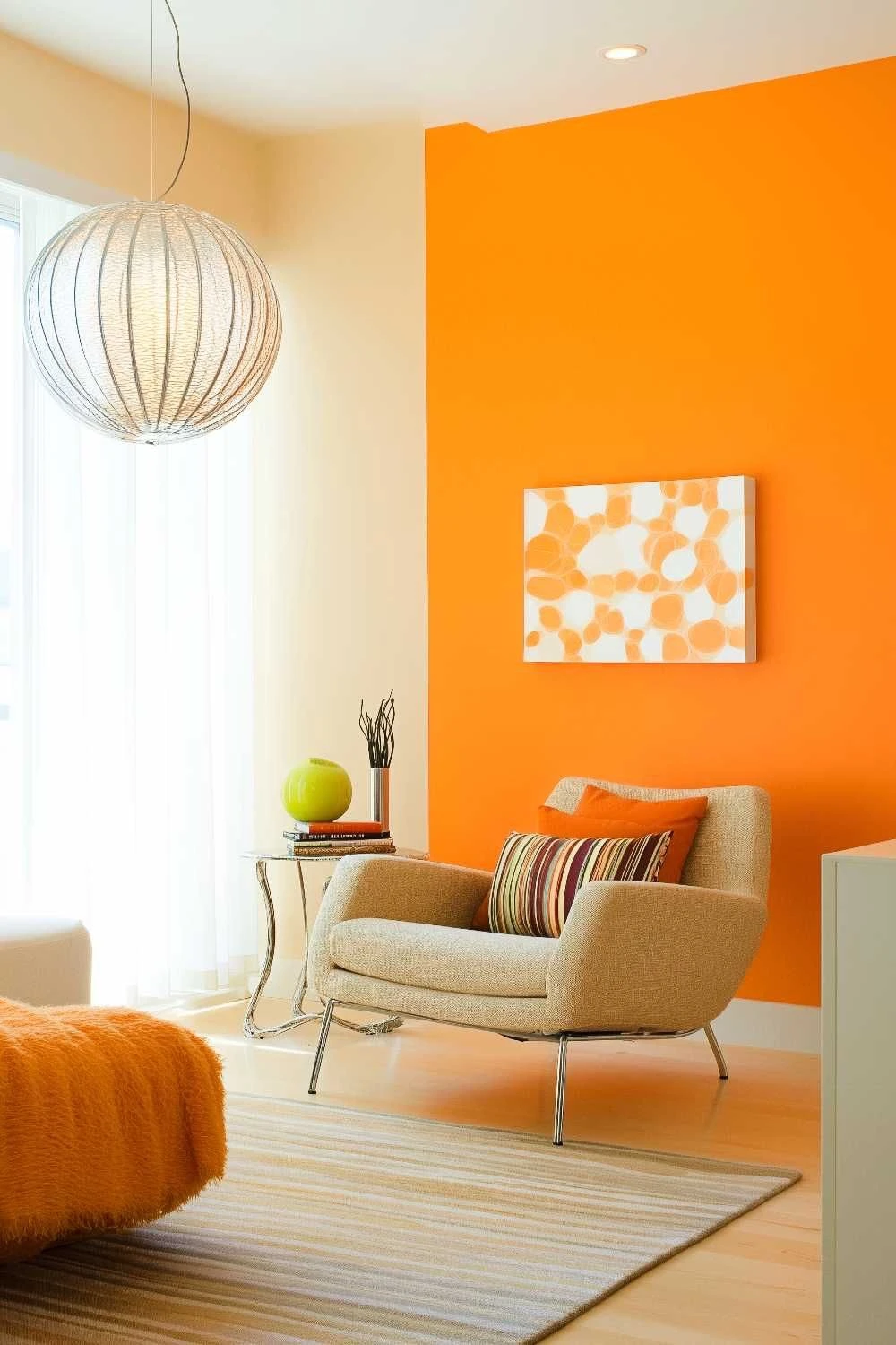 El naranja Aperol será uno de los colores tendencia de la decoración que viene