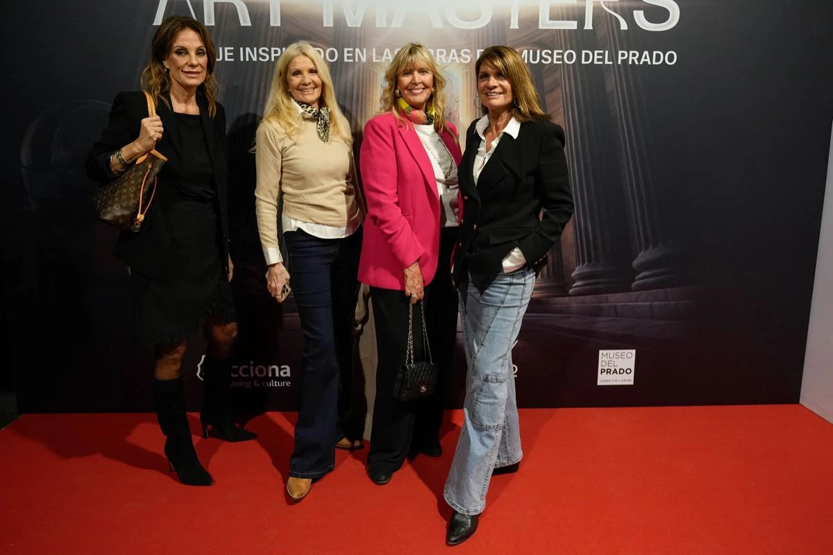 Nequi Galotti, Evelyn Scheidl, Marcela Gotilb y Teresa Calandra.