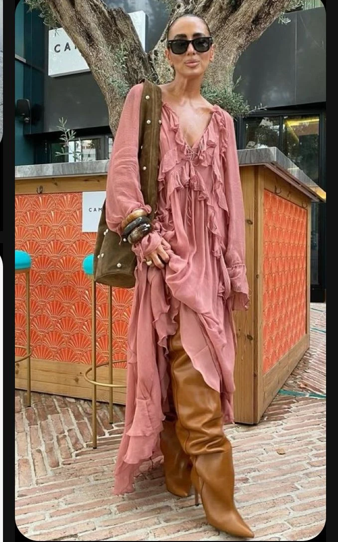  vestidos con volumen,  las prendas más trendy de la primavera 2025