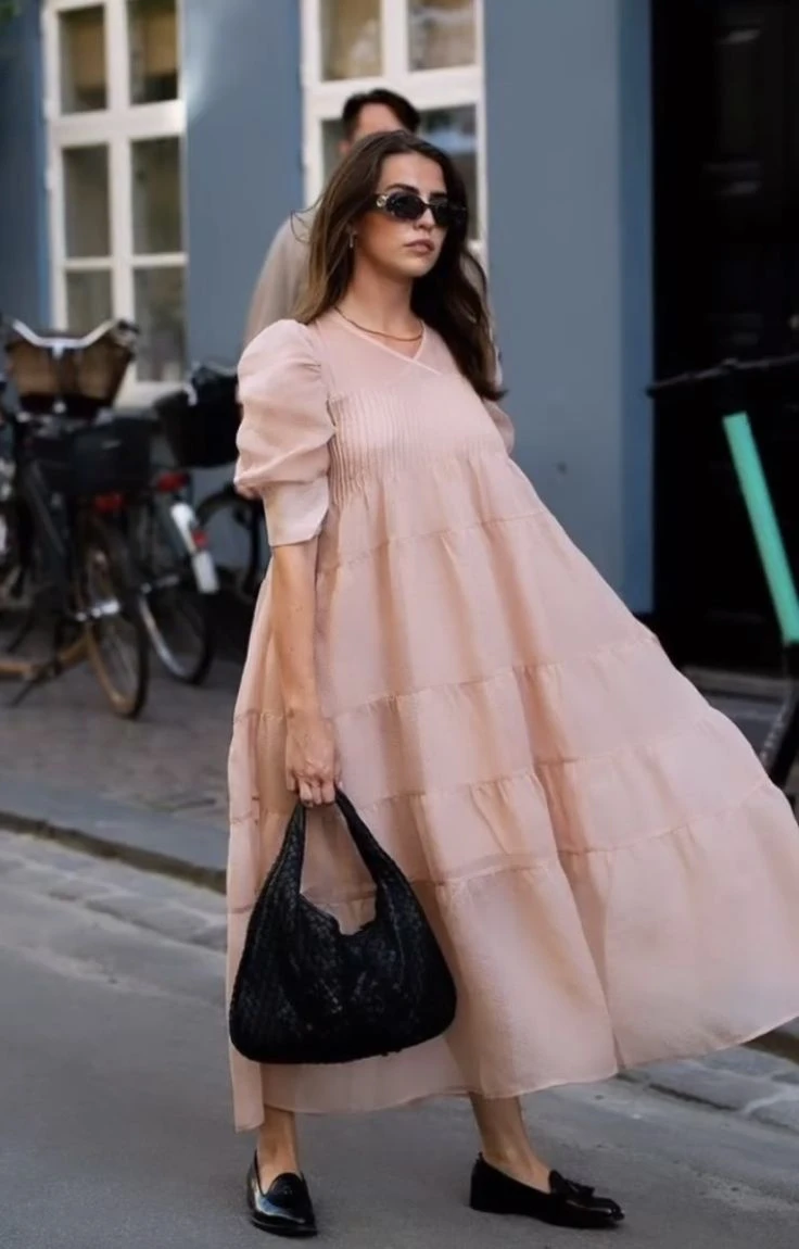  vestidos con volumen,  las prendas más trendy de la primavera 2025