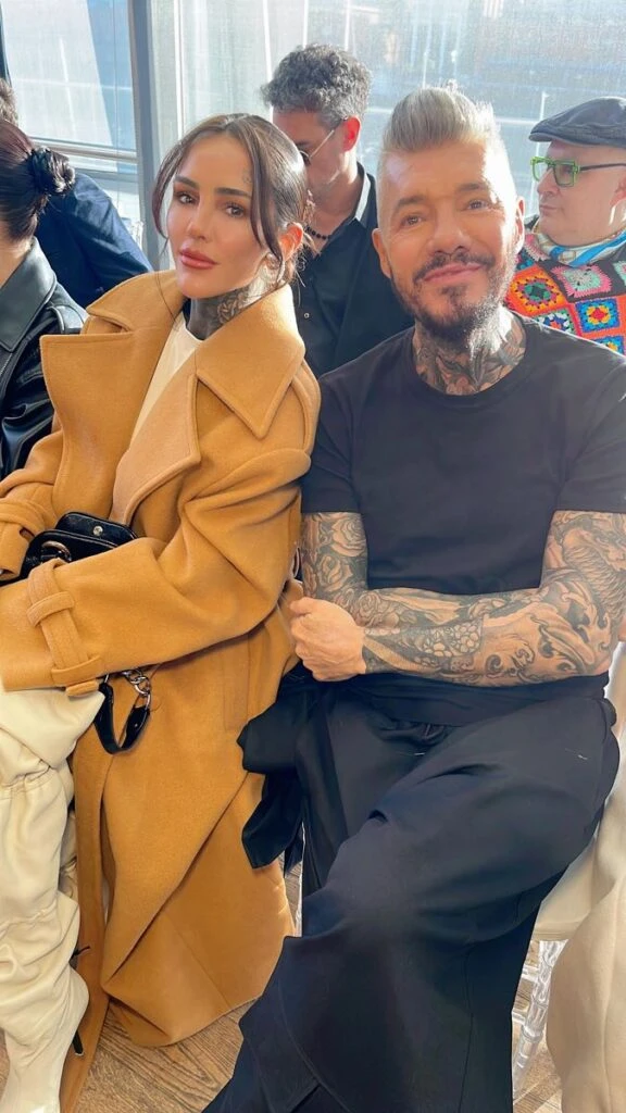 Cande y Marcelo Tinelli.