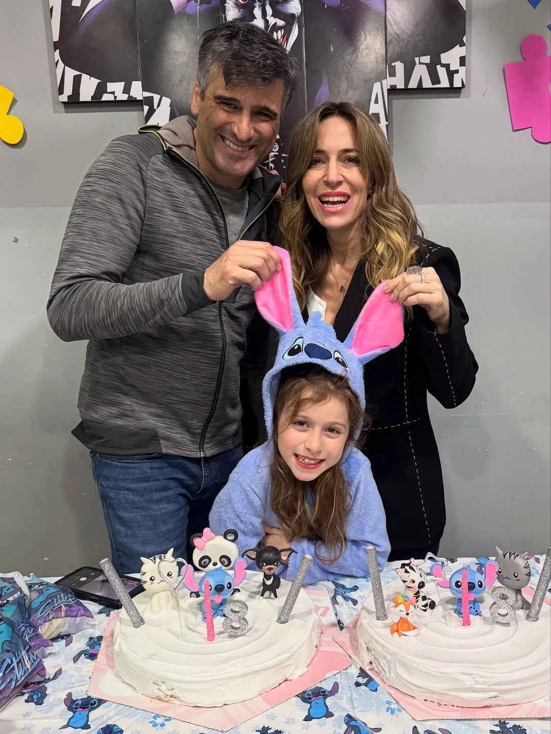 Así festejaron Sandra Borghi y Fernando Casanello los 8 años de su hija Juana