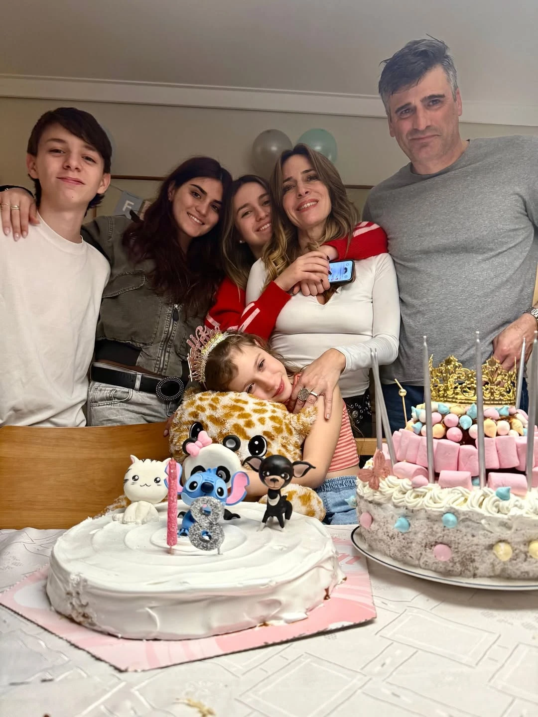 Así festejaron Sandra Borghi y Fernando Casanello los 8 años de su hija Juana