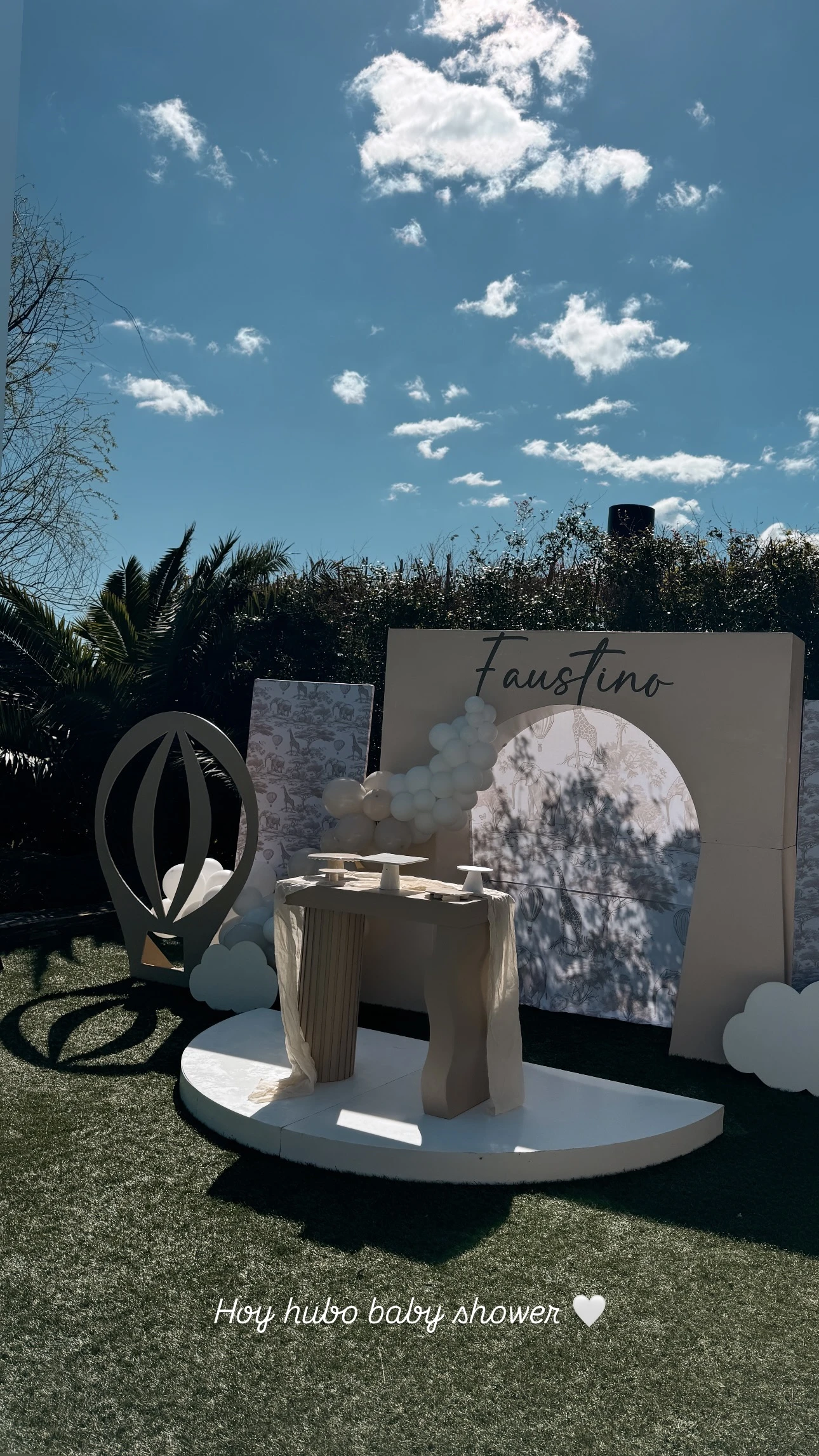 Eva Bargiela y Gianluca Simeone celebraron el baby shower de su primer hijo Faustino