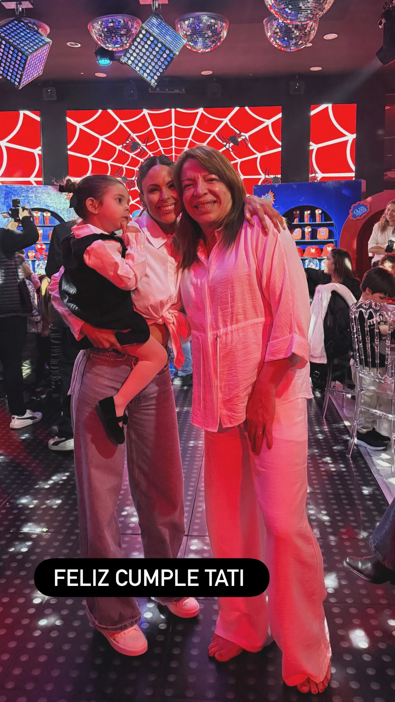 Así fue el festejo de cumpleaños de Tati, el hijo de Lizy Tagliani