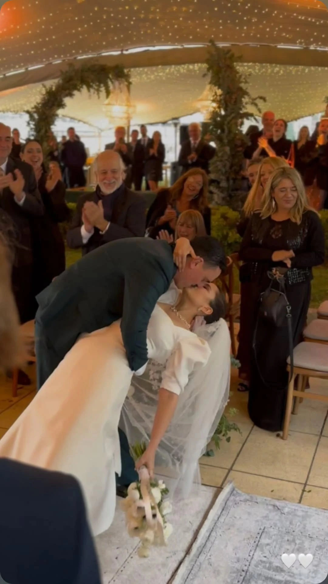 Así fue el casamiento de Manu Jove y Agustina López, los periodistas de TN