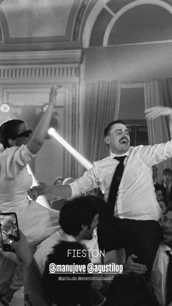 Así fue el casamiento de Manu Jove y Agustina López, los periodistas de TN