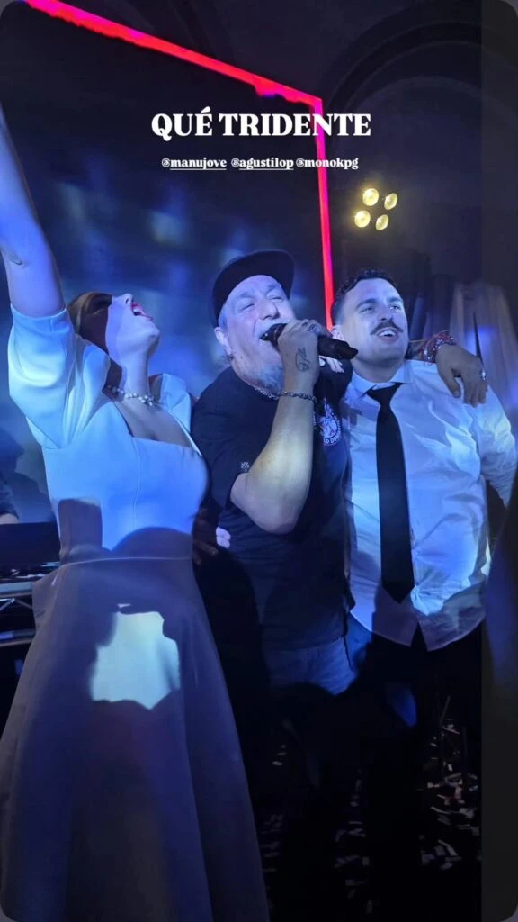 Así fue el casamiento de Manu Jove y Agustina López, los periodistas de TN