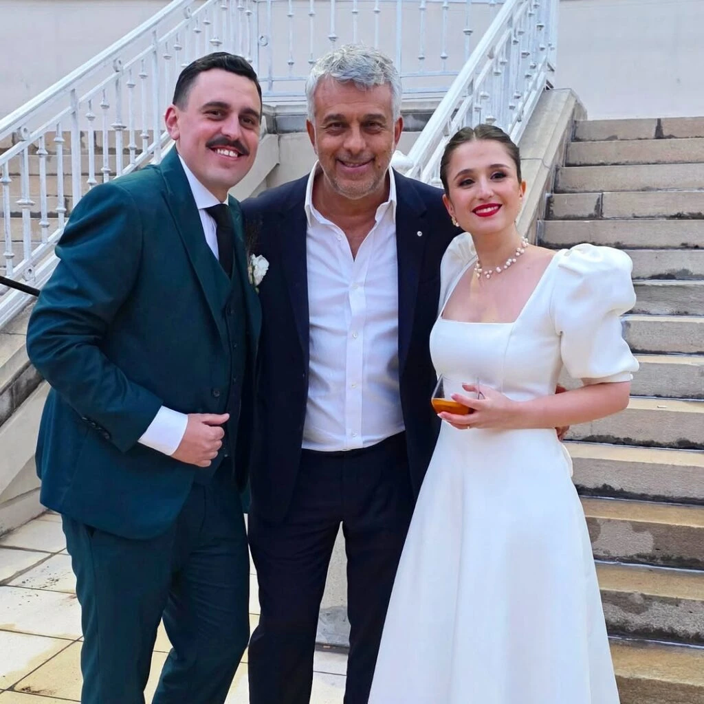 Así fue el casamiento de Manu Jove y Agustina López, los periodistas de TN