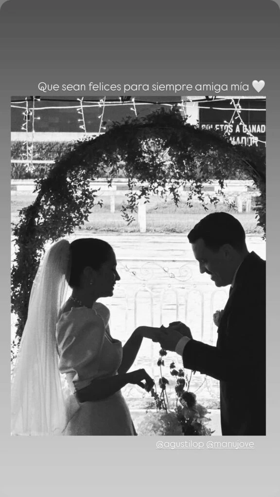 Así fue el casamiento de Manu Jove y Agustina López, los periodistas de TN