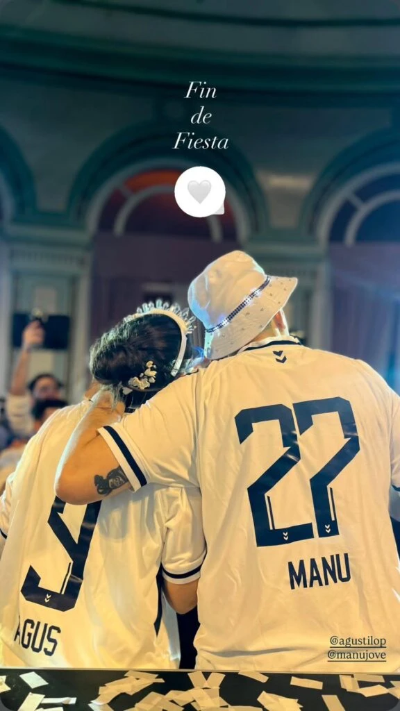 Así fue el casamiento de Manu Jove y Agustina López, los periodistas de TN