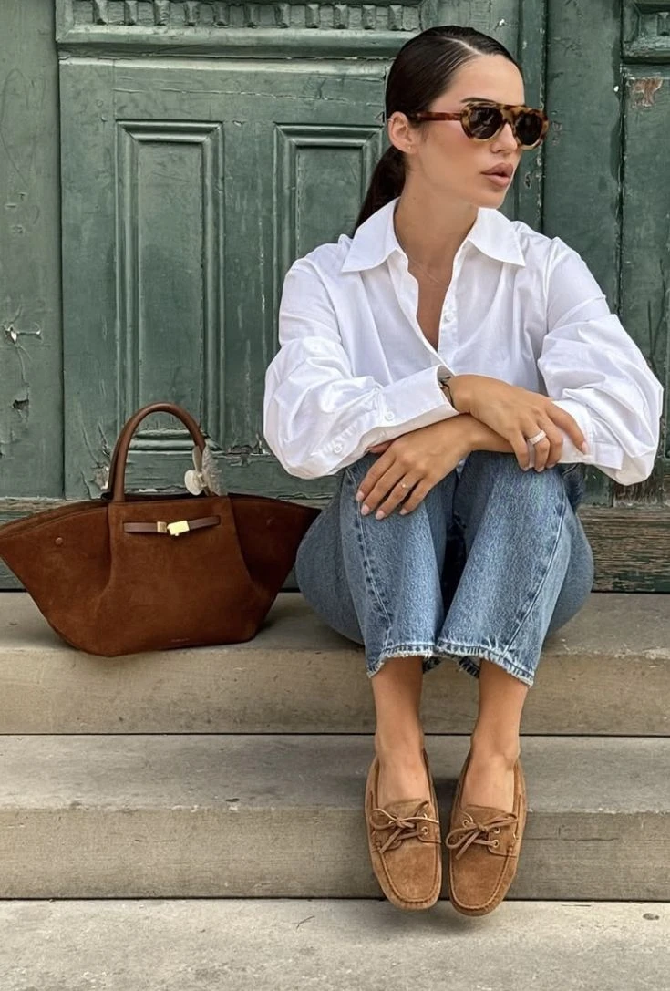 7 looks con los mocasines soft, los zapatos más trendy de la media estación