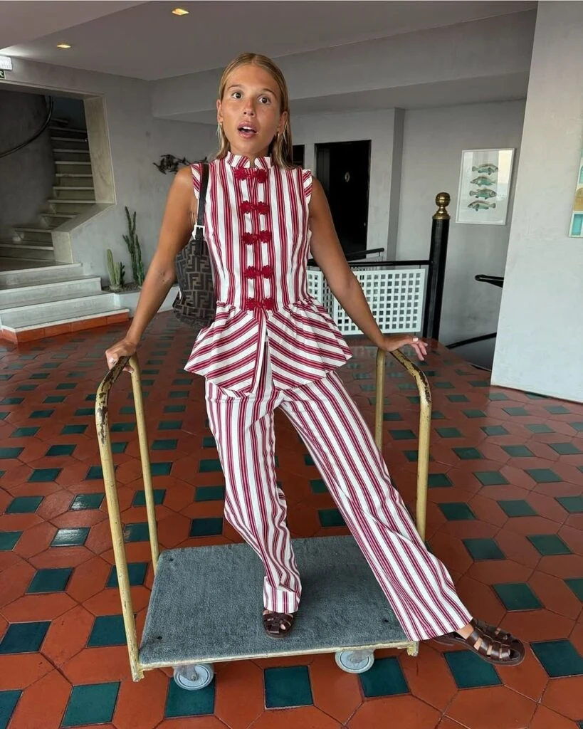 Así se lucen las rayas este verano.