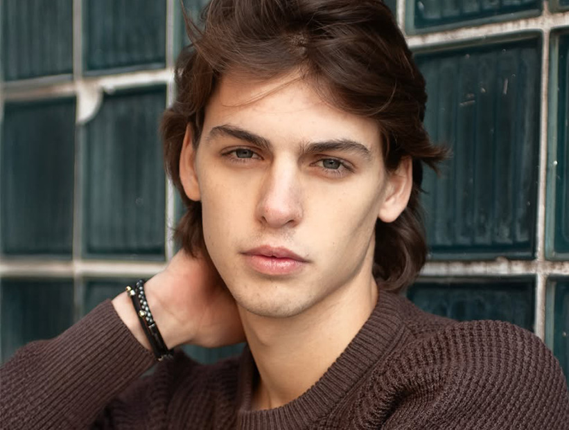 Benicio Gravier debuta como modelo internacional: desfilará para Armani en la Semana de la Moda de Milán