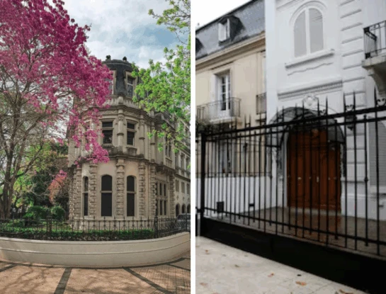 Barrio Parque, el lugar amenazado por la inseguridad en donde viven varios famosos