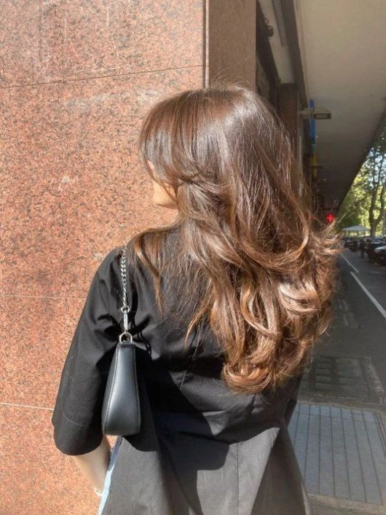 Las capas con clave en este corte de pelo