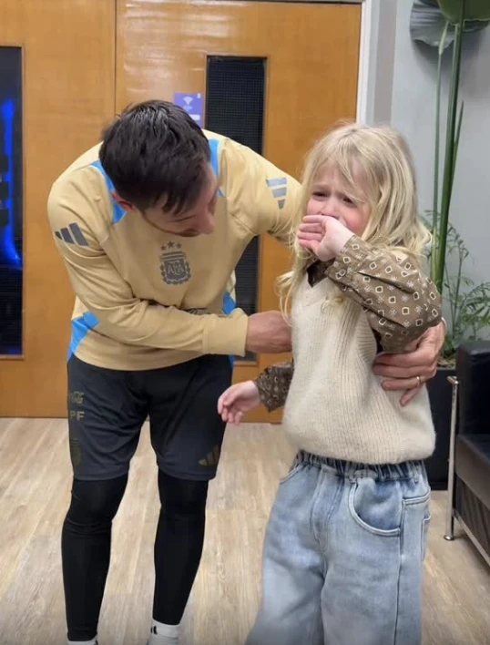 El llanto de Dionisio al conocer a Messi