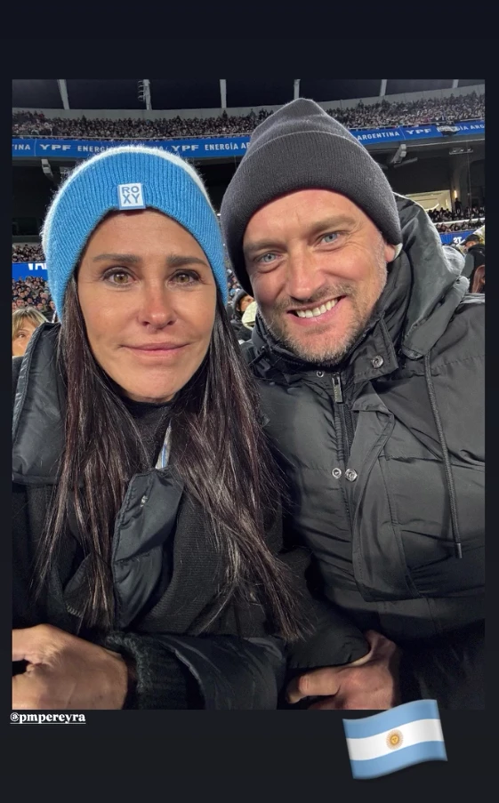 Carolina Baldini y Pablo Pereyra