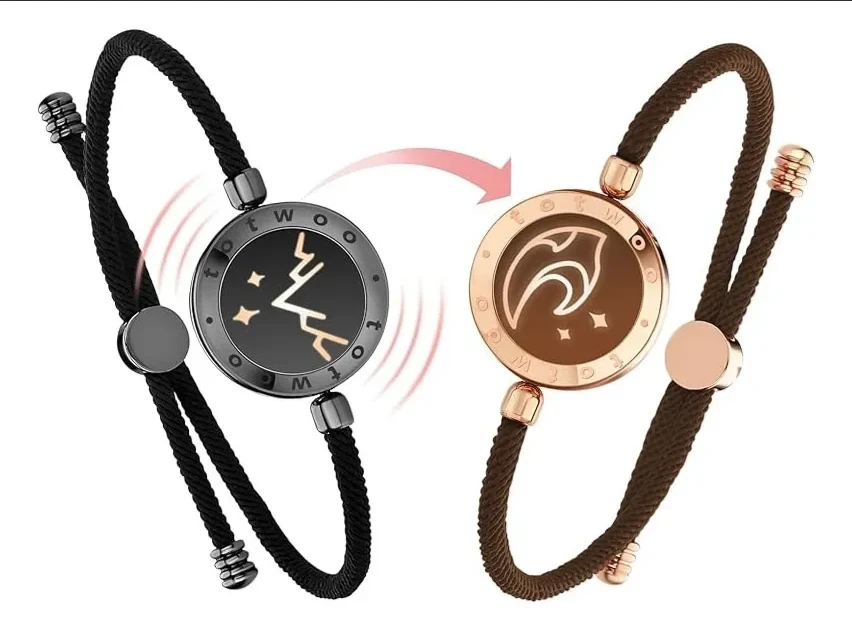 Las pulseras tecnológicas para parejas que están usando Cabré y Rocío