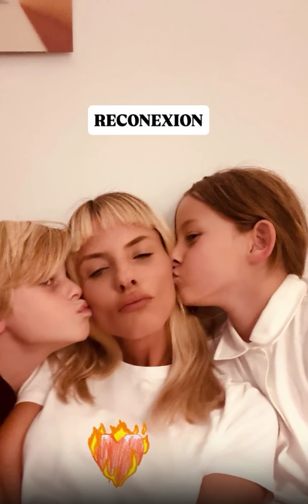 Jimena Buttigliengo logró reencontrarse con sus hijos