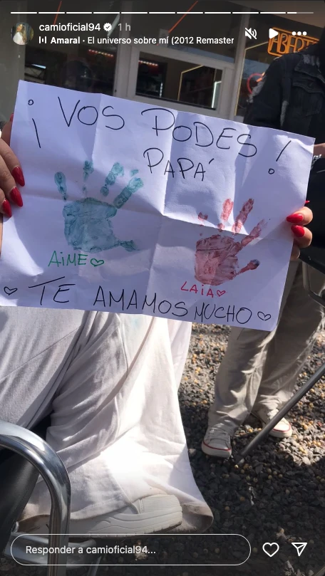 El mensaje de Laia y Aimé para Thiago Medina