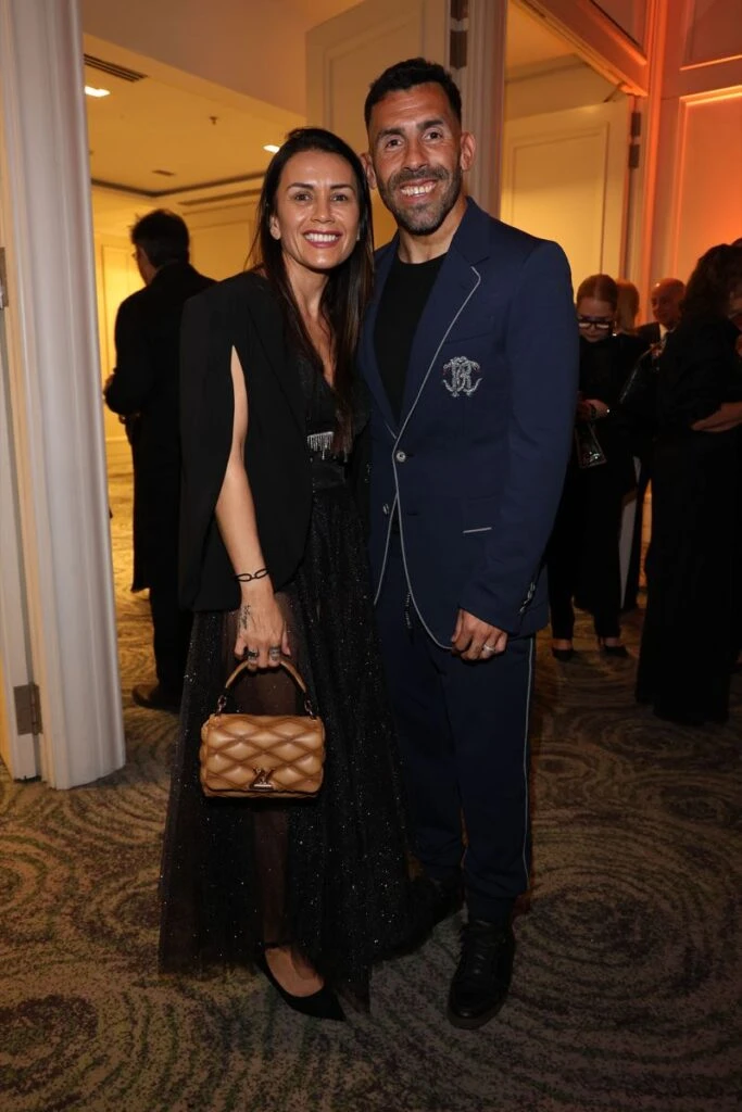 Carlos Tevez y Vanessa