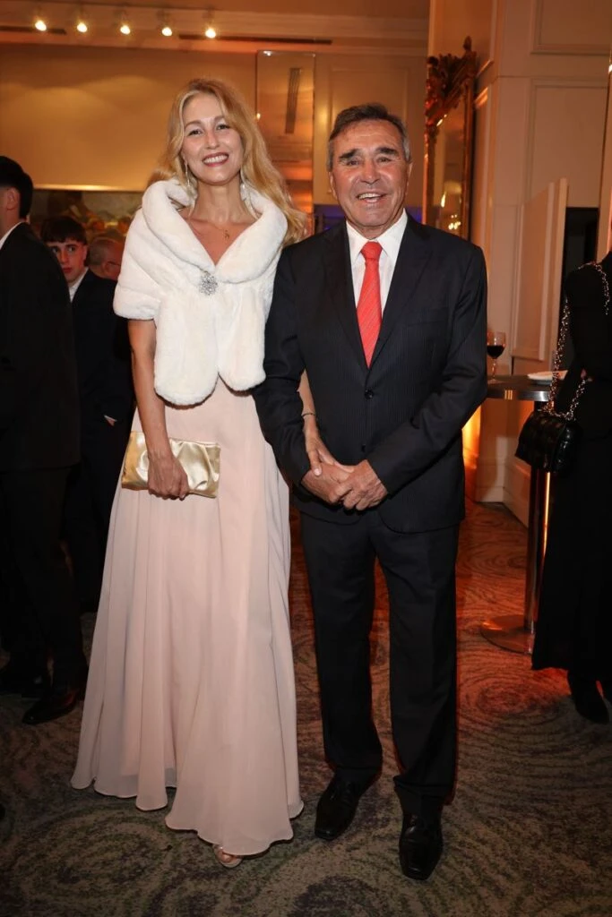 Cocho Lopez y Veronica Colussi