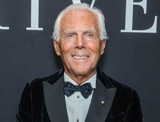 Quién era la pareja de Giorgio Armani