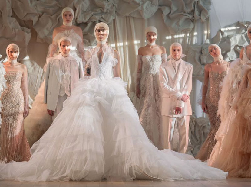 Atelier Pucheta Paz cerró Argentina Fashion Week con un impactante desfile de arte y moda