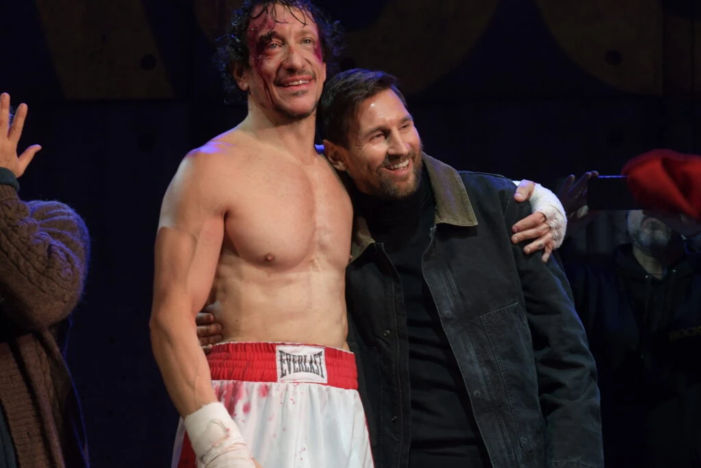 Messi fue a ver "Rocky". Fotos: RS Fotos.