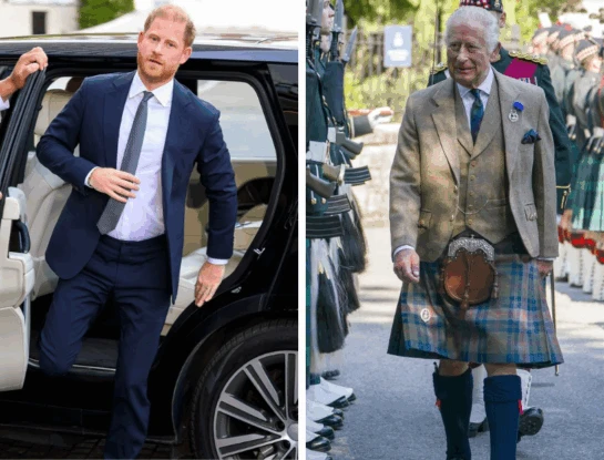 Después de un año y medio sin verse, el príncipe Harry se reunión con el rey Carlos III