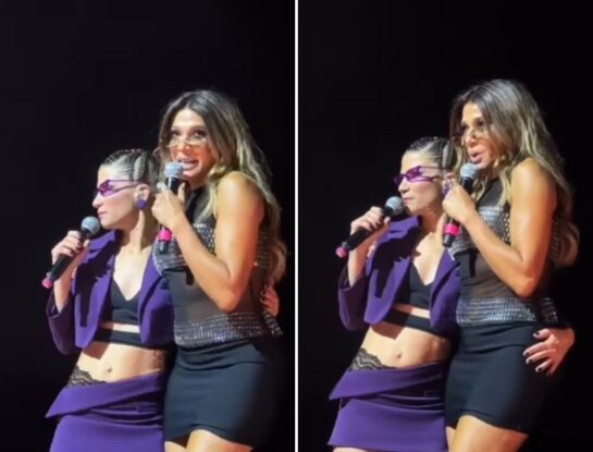 De la emoción al blooper: por qué la presencia de Cathy Fulop en el show de Erreway se volvió viral