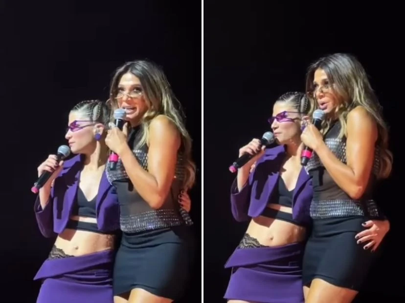 De la emoción al blooper: por qué la presencia de Cathy Fulop en el show de Erreway se volvió viral