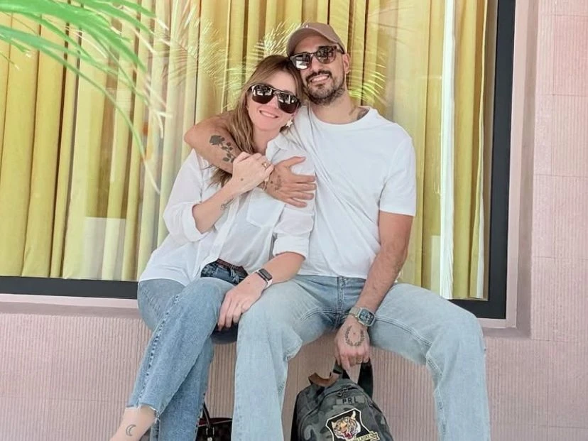 El romántico mensaje de Mora Calabrese a Abel Pintos por su aniversario