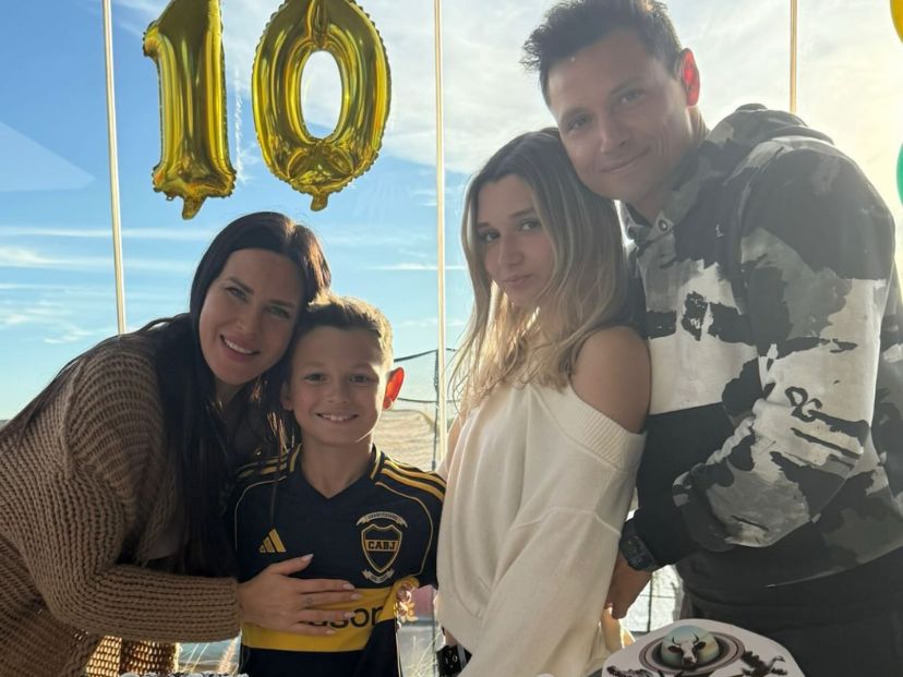 El tierno mensaje que Natalie Weber le dedicó a su hijo, Rocco, en su cumpleaños número 10