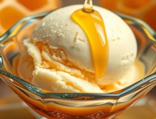 Cómo hacer helado casero: una receta a base de yogur con miel