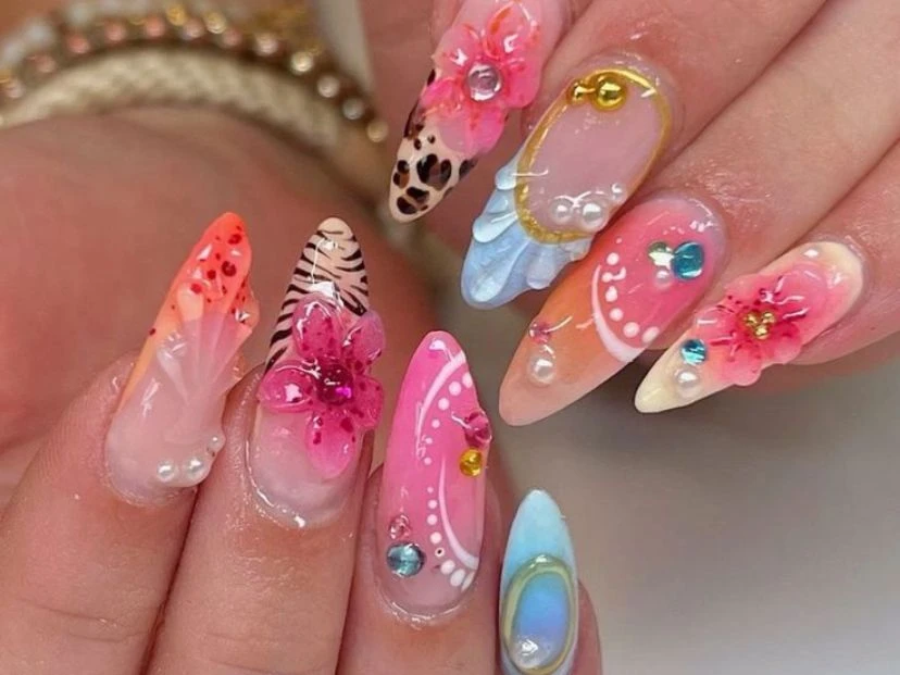 Beach nails: la manicura inspirada en el mar que es tendencia este verano