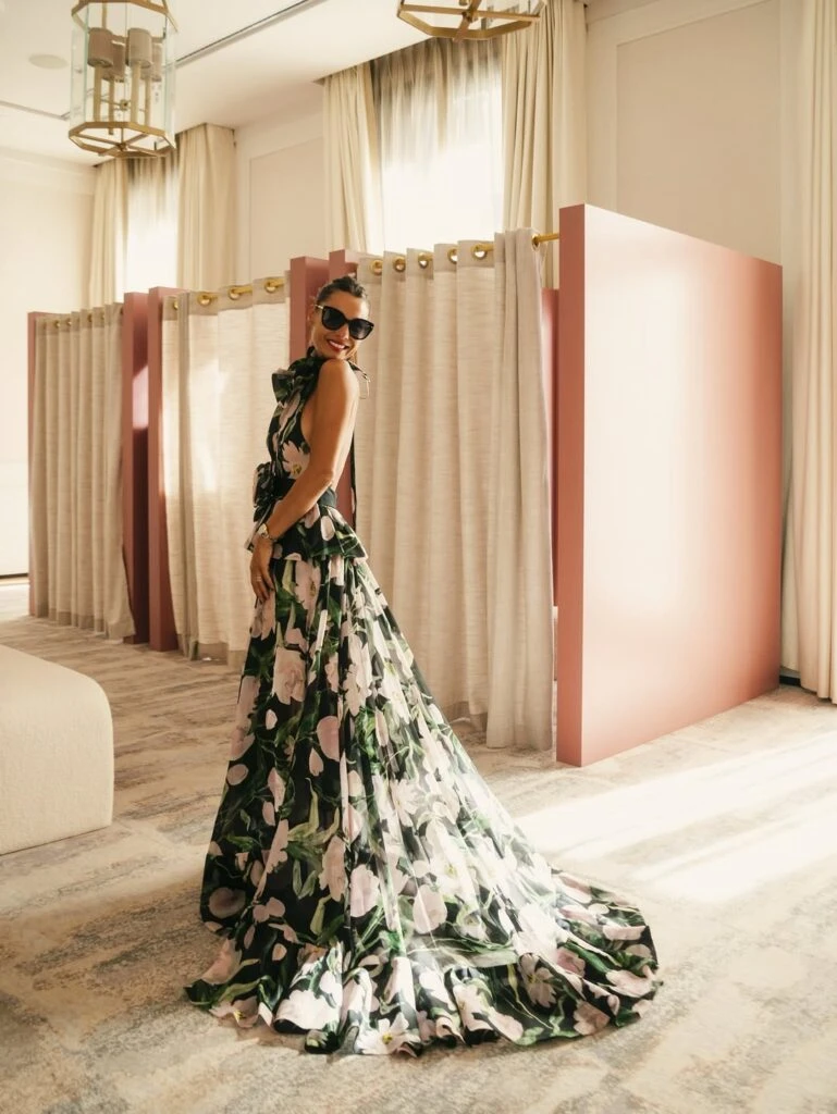 El look de Pampita en Madrid con una tendencia fuerte de la primavera 5