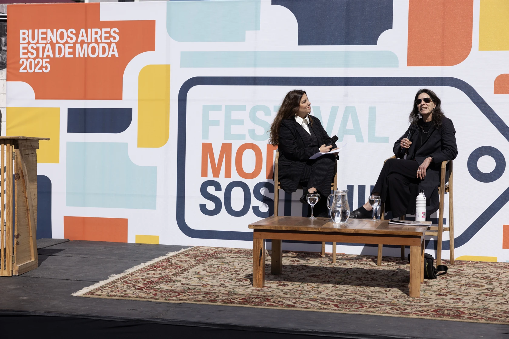 Para Ti entrevisto a Alejandra Gotelli en el Festival Moda Sostenible