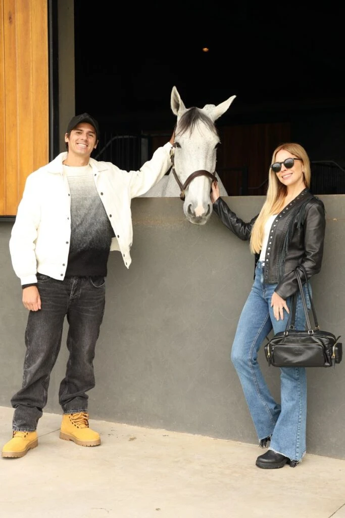 Federico Coria y su esposa, Florencia Gomes