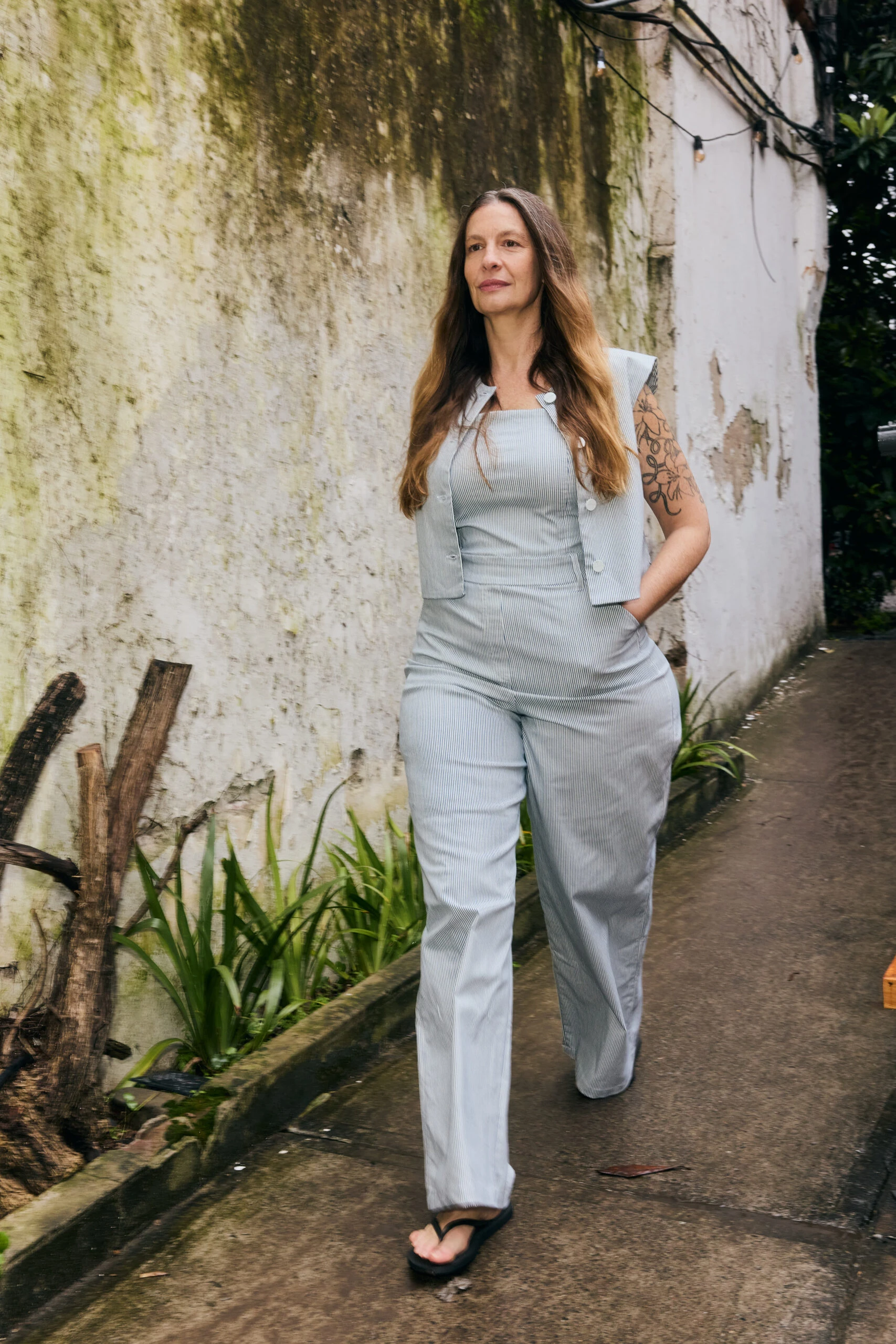 Nadia Coralina desfiló para Gusmán en BAFWEEK